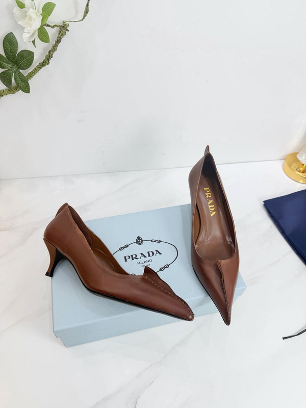 PRA 26SS Pump 55 Brown Cowhide 592416