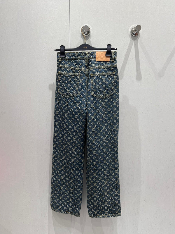 LV Jean Denim Blue Cotton 206952