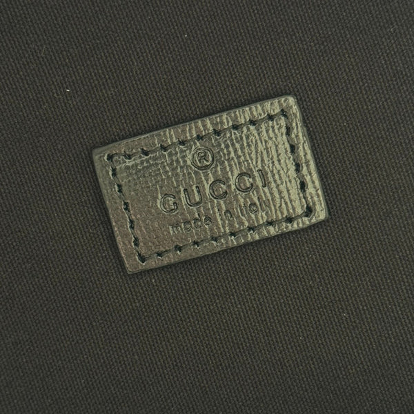 GG 2025 GG Supreme Backpack Gray mix Black Canvas Leather 273684