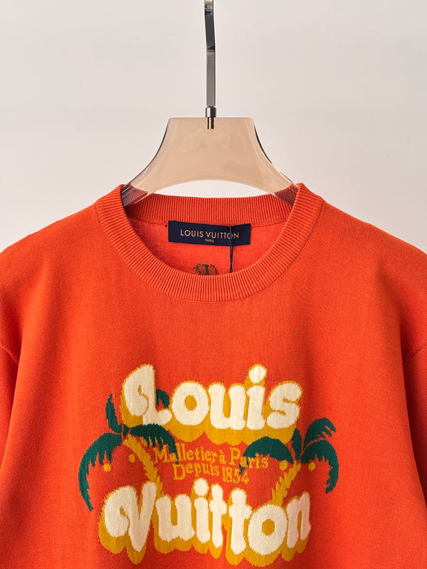 LV 25 T- Shirt Orange Cotton 232738