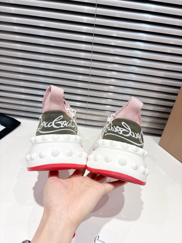 CL 25 Trailnrun Sneaker Pink Calfskin Mesh 323166