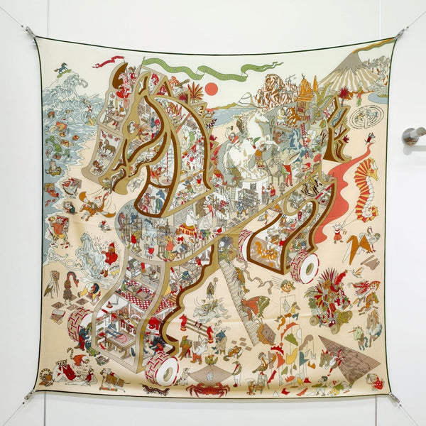 HM Double-sided Scarf 140cm Rose Poudre Cashmere Silk 136605