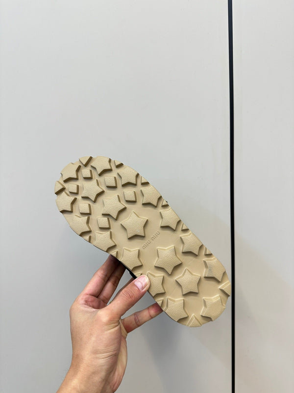 Miu Ankle Boots Black  Suede