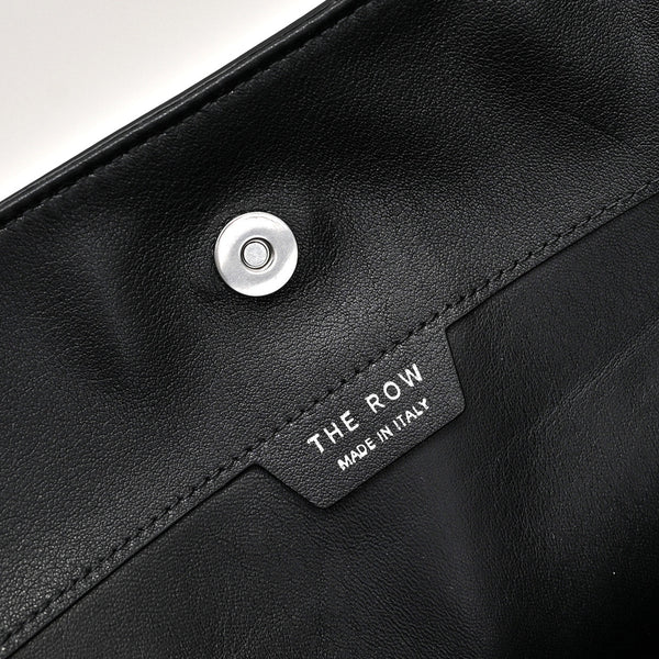 The Row Alexia Tote Bag 36cm Black Leather