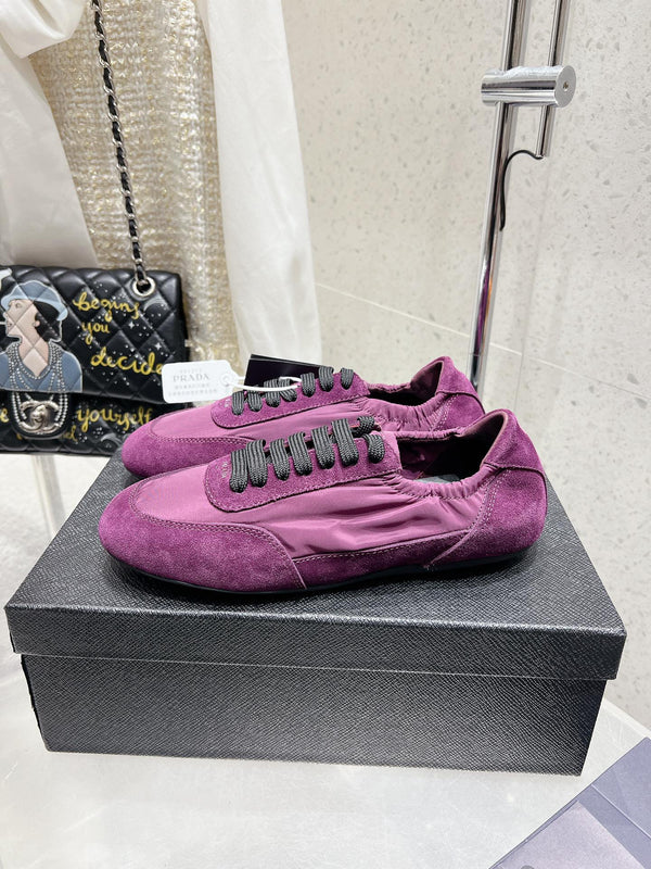 Pra 2025 Collapse Sneaker Purple Black Re-Nylon Suede 554281