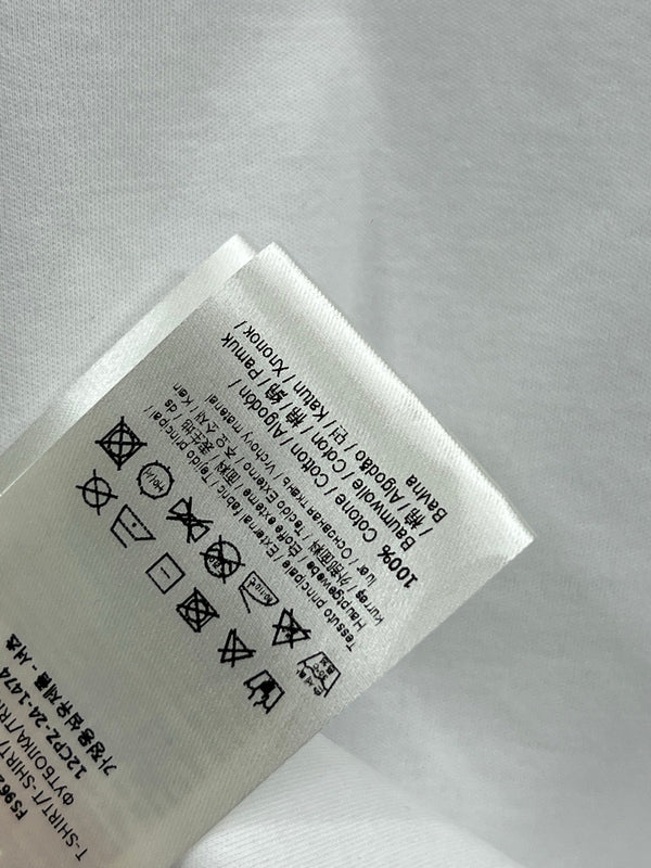 Fendi 25 Suit White Brown Cotton