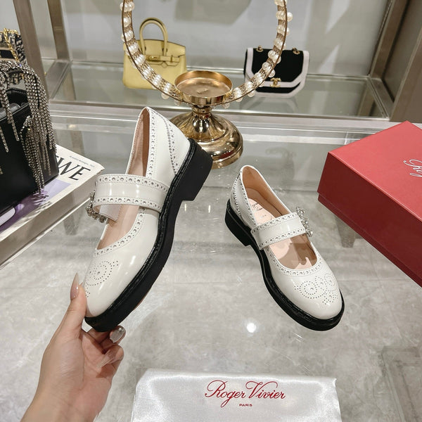 Viv 25 Mary Jane White Calf Patent Leather 235399