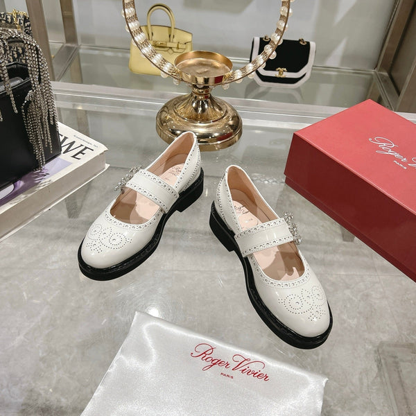 Viv 25 Mary Jane White Calf Patent Leather 235399