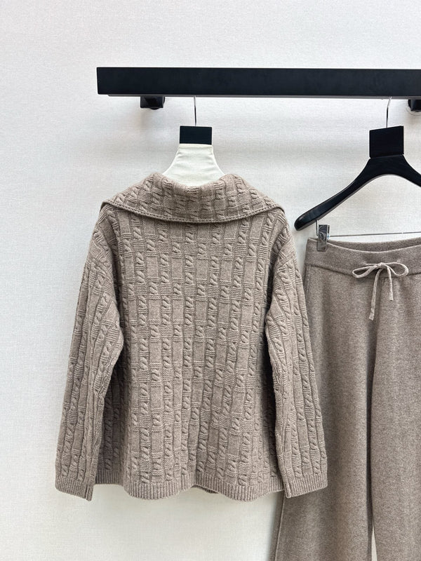 MAX MARA 25S OVERSIZED KNIT SET 033