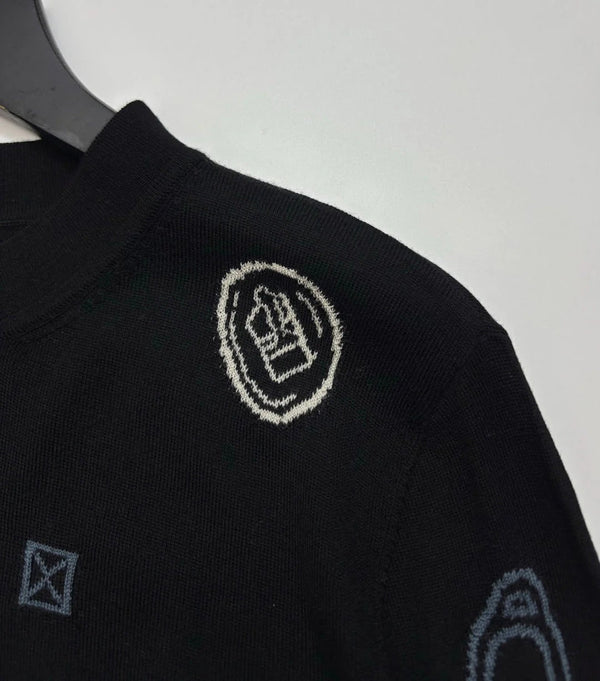 HERMES 25S WOOL-LINED SWEATER 185