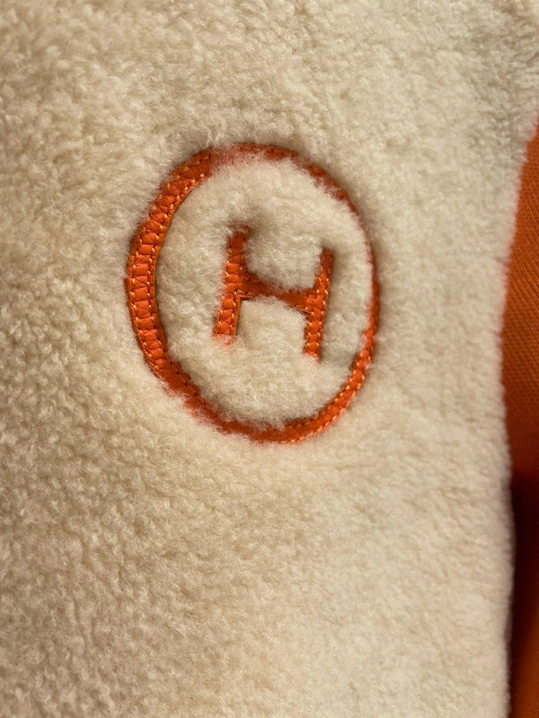 HERMES 25S SHEEPSKIN BOMBER JACKET 169