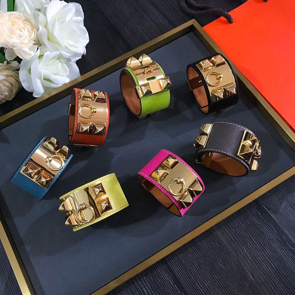 HM Collier De Chien 4cm Rose Gold Bracelet